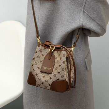 阿尔多酷奇女包经典复古水桶包包新款轻奢时尚手提单肩包斜挎包七夕