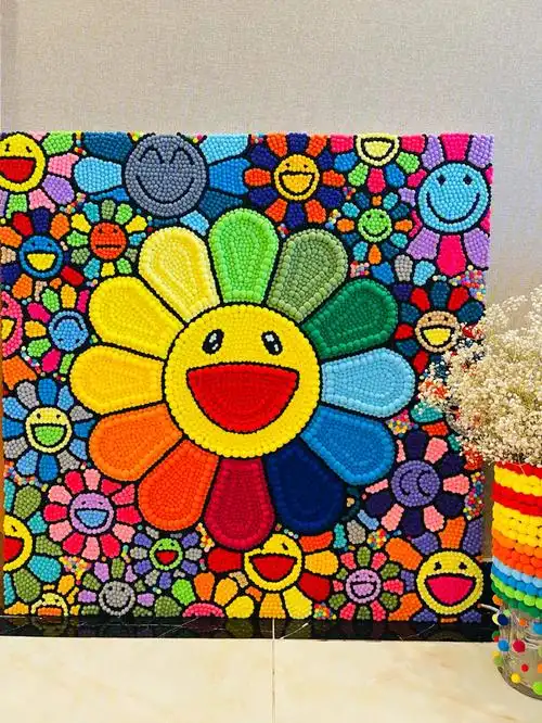 村上隆太阳花77完成啦73