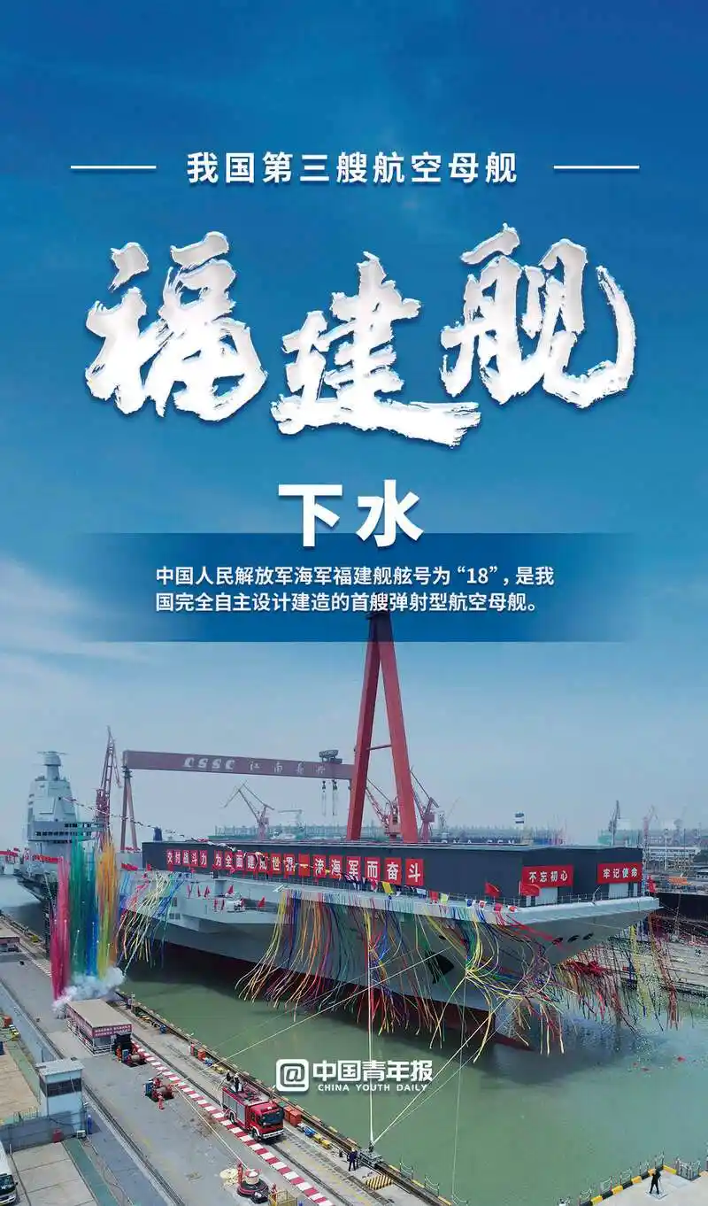 图知道我国第三艘航母来啦