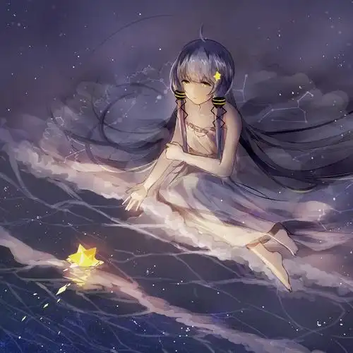 vocaloid 星尘 绘师:唯tu(p id=4699098) 本作品id=73937077