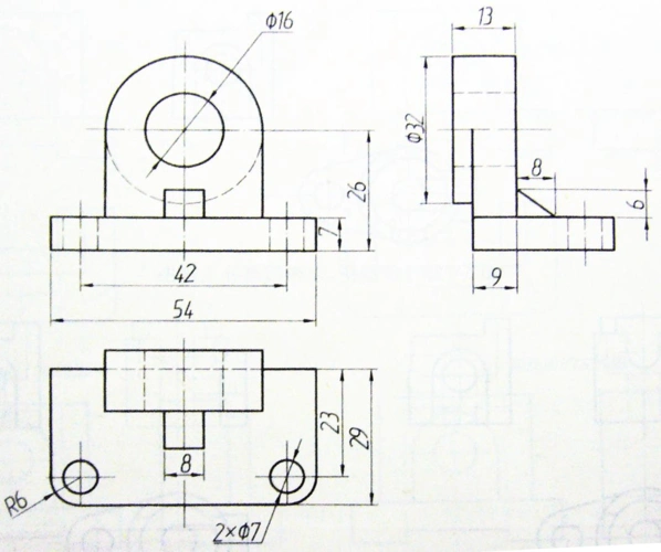 机械制图与计算机绘图 试卷b