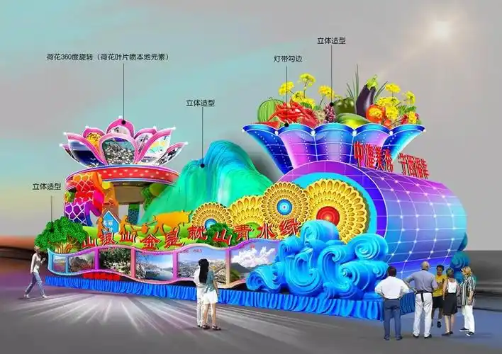 19日起,西宁花车巡游,看看24辆花车多漂亮