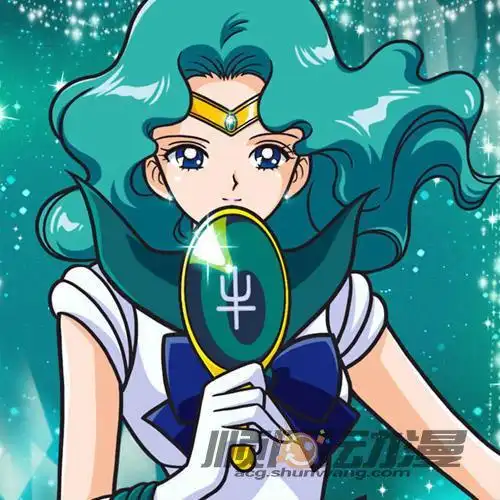美少女战士海王满简笔画画 简笔画图片大全-蒲城教育文学网