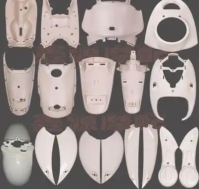 券20元电动车外壳全套通用电瓶车外壳配件全套通用鬼火三代战速摩托车