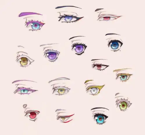 唯美 动漫 眼睛