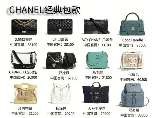 九大品牌经典款包包大集合