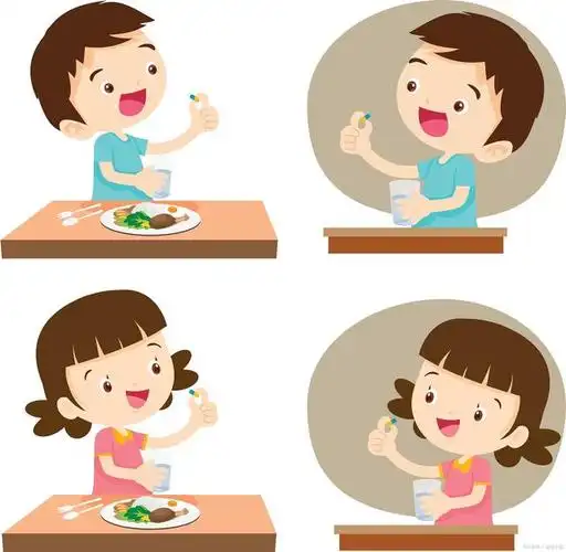 看到小朋友们在吃饭的时候,随手乱拿东西,把饭菜扔在桌子上,或者嘴