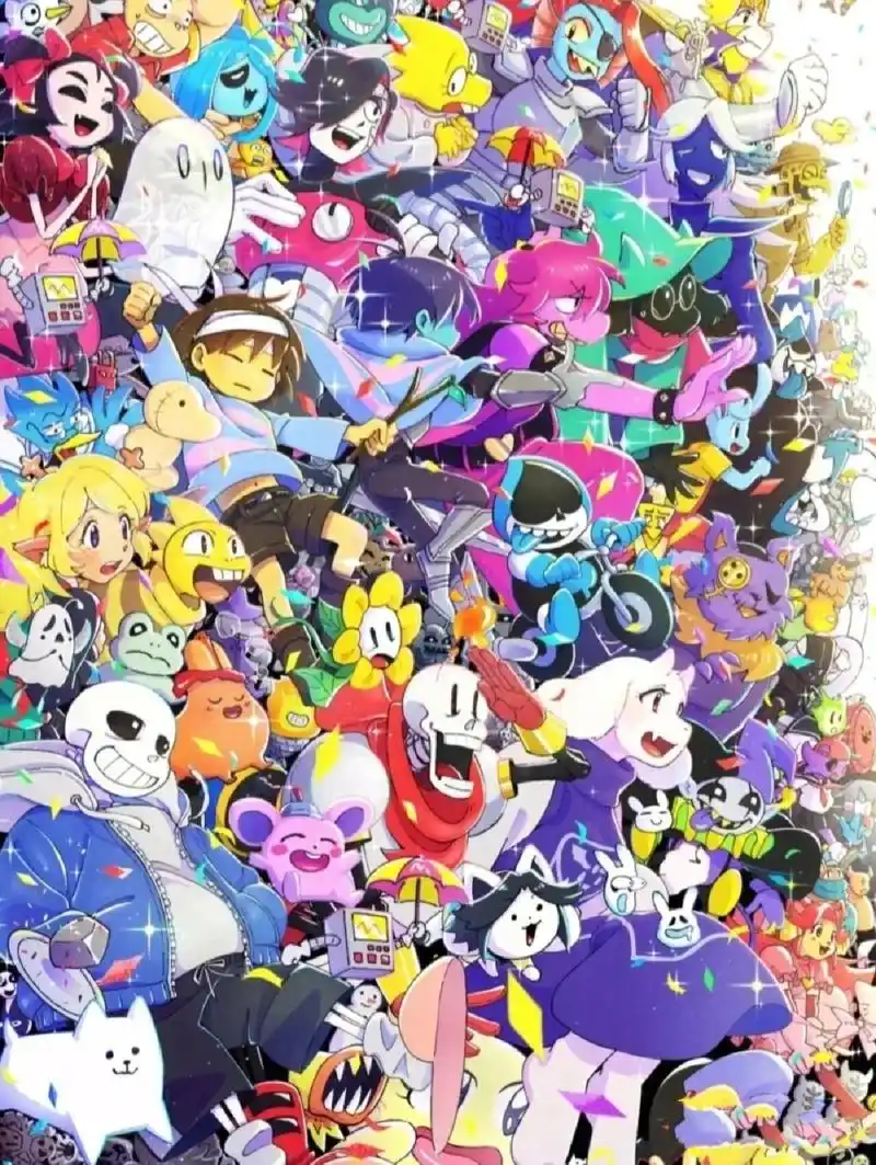 传说之下合照 大合照