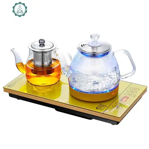 全自动底部上水壶电热烧水壶茶台烧水壶一体电磁茶炉茶具泡茶专用封后