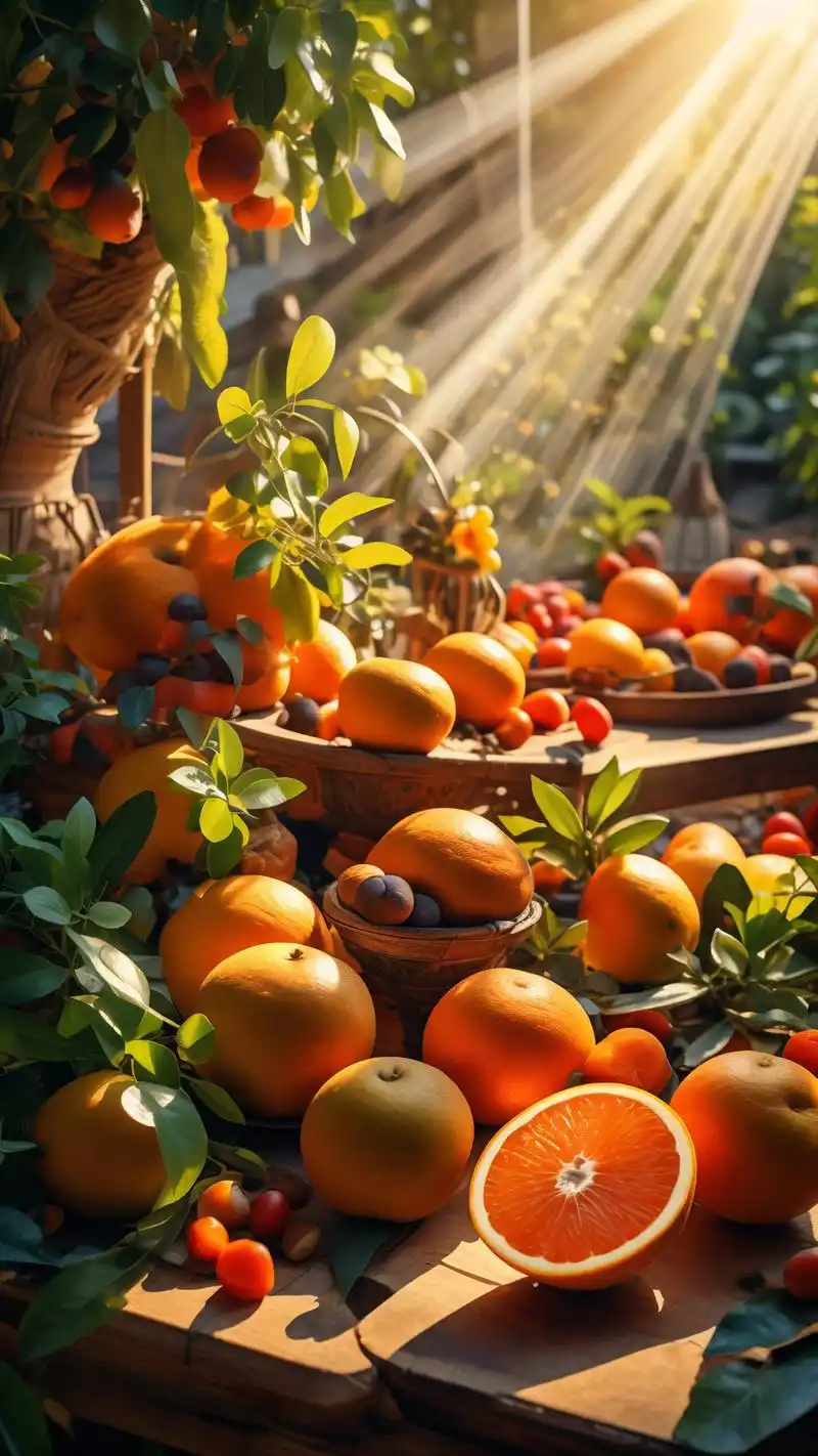 活力橙子壁纸,点亮你的手机屏92