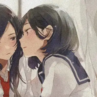 百合动漫头像污高清好看的二次元污百合头像图片