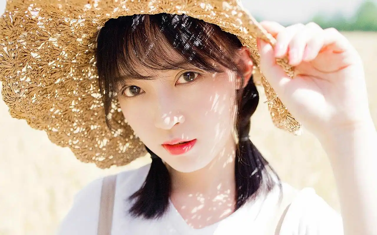 小清新田园风美少女唯美高清桌面壁纸_美女壁纸_壁纸下载_美桌网