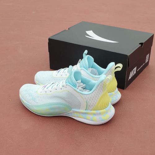 112121605 透气运动鞋 男汤普森kt低帮实战秋季 安踏轻骑兵6代篮球鞋