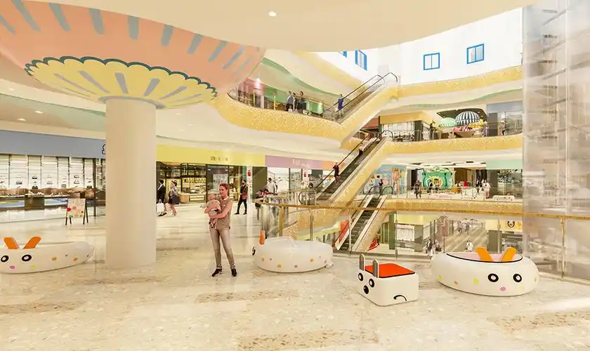 绿城新天地欢乐颂儿童主题商场设计为了让逛街更有趣