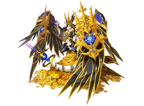 奥奇传说王者圣龙专属刻字皮肤图片 高清大图