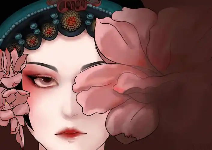 一个京剧小姐姐 有一点点厌世.