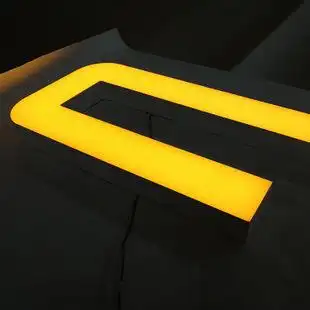 广告牌发光字定制led正面发光字发光logo直销做漆亚克力发光字