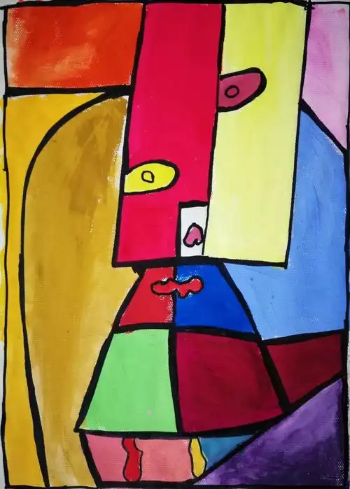 大师画我也画之毕加索的抽象艺术