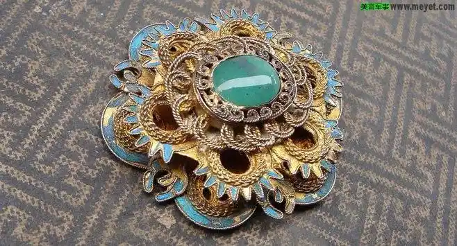 传统之美-中国古代点翠首饰鉴赏-龙门阵-中国军事新闻