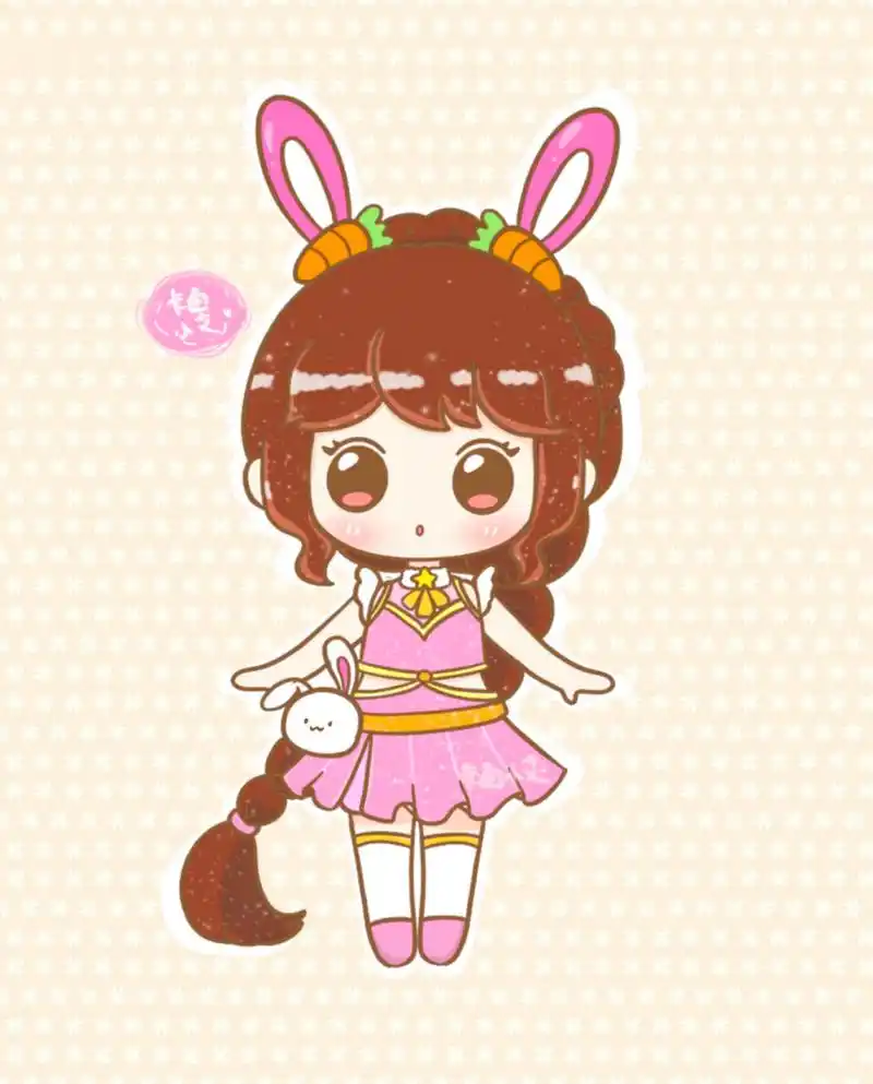 简笔画合集q萌斗罗大陆 小舞 宁荣荣 朱竹清 原创可爱q版斗罗 感谢