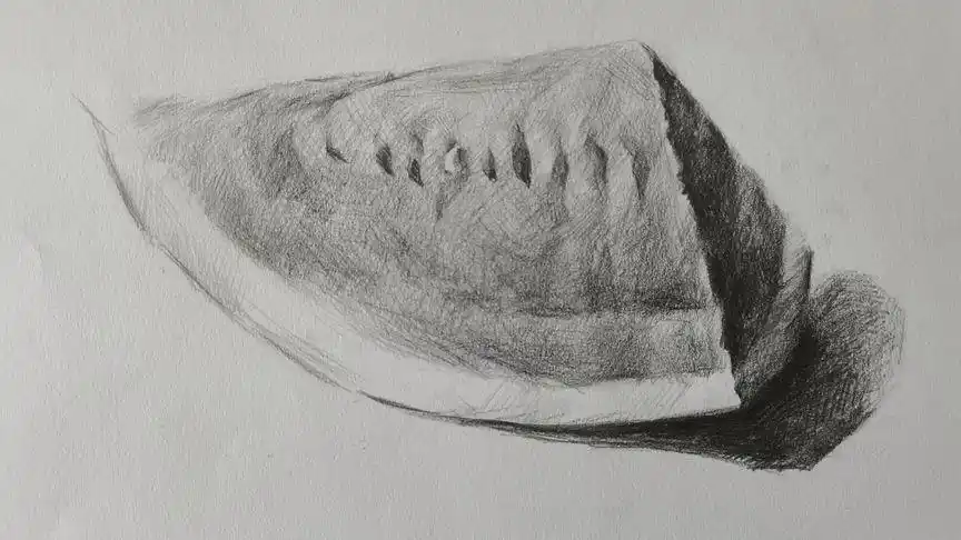 素描静物—西瓜