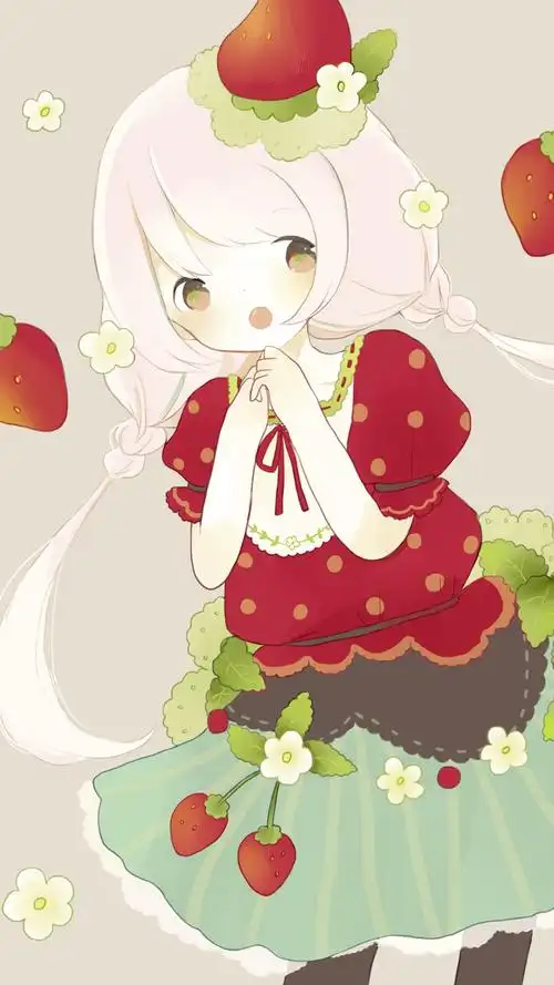 影视 女生 q版 微信 qq 微博 )女孩 韩国唯美插画手绘动漫卡通可爱