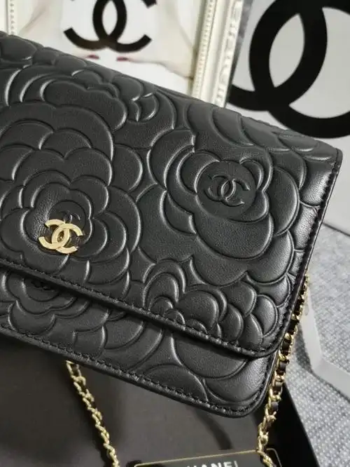 香奈儿【chanle 】0577a经典山茶花斜背小包