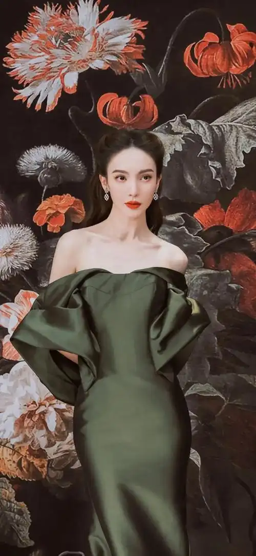 她就是被誉为"美女系列壁纸"的金晨.