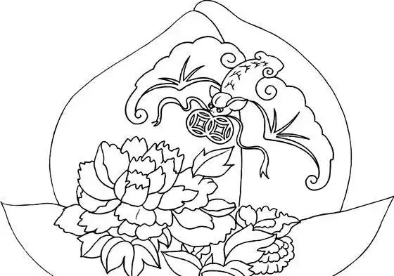 吉祥图案 黑白 中华传统 矢量 ai_0065设计元素素材免费下载(图片编号