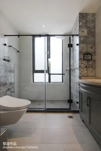 卫浴玻璃淋浴房 – 设计本装修效果图