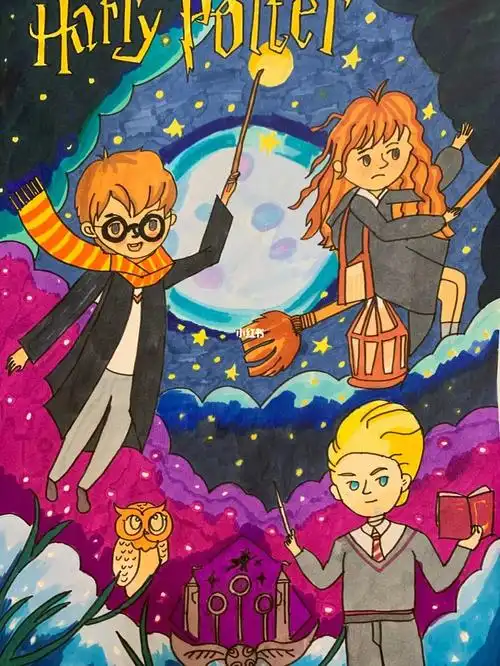 哈利波特简笔画