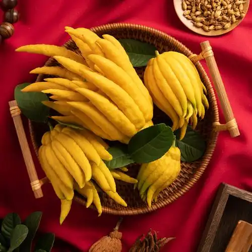 佛手果佛手柑金华佛手鲜果新鲜佛手柑水培清供佛手花摆放闻香食用