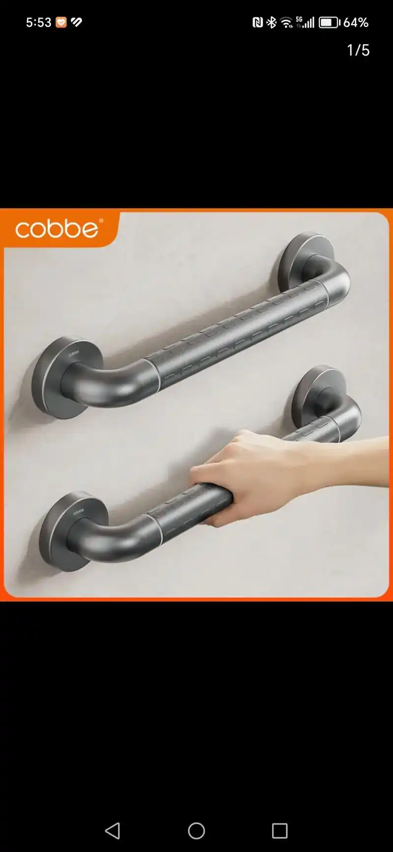 卫生间马桶栏杆残疾人老人厕所防滑拉手#非 - 抖音