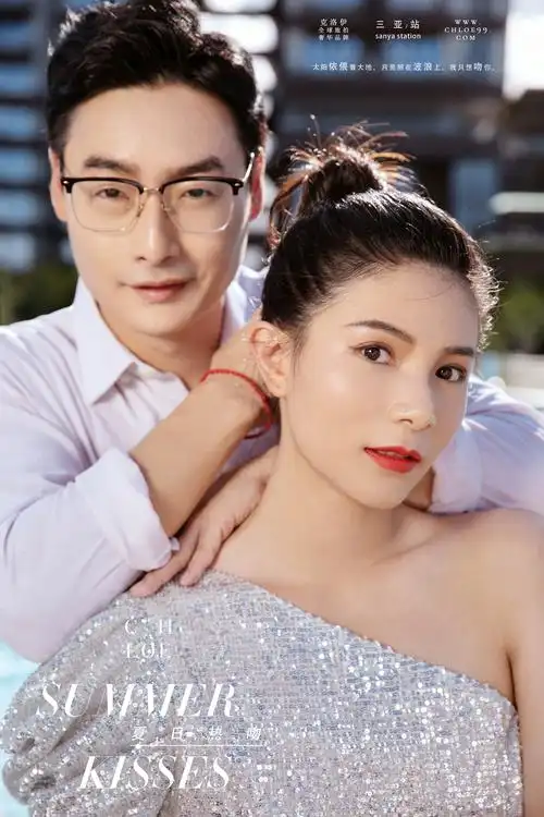 克洛伊受邀拍摄跳水冠军【秦凯&何姿】结婚纪念婚纱照- -克洛伊全球旅