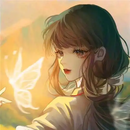 超好看的气质女生手绘头像