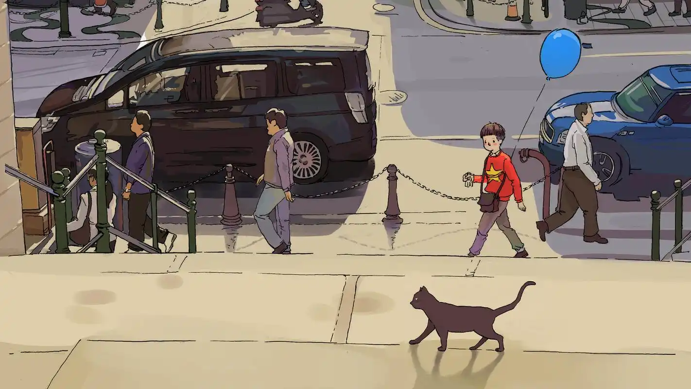 清新可爱手绘水彩插画电脑桌面壁纸