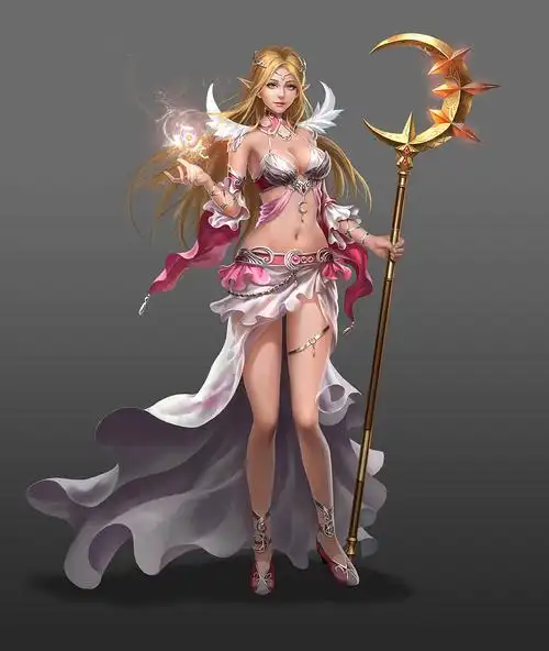 精灵公主|插画|游戏原画|樱花闪乱 - 原创作品 - 站酷 (zcool)