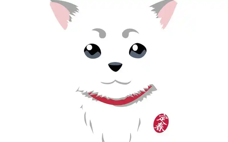 银魂定春图片壁纸图片