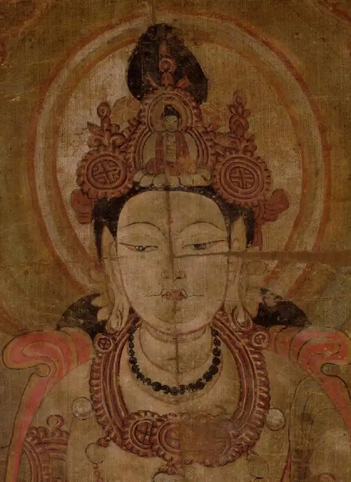 大英博物馆藏敦煌唐代观世音菩萨像