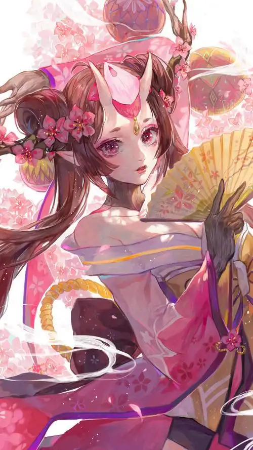 性感唯美动漫美女手机壁纸