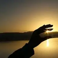 圆钻满钻日出n海边倒影钻石风景头像唯美的日出微信头像日出大海头像