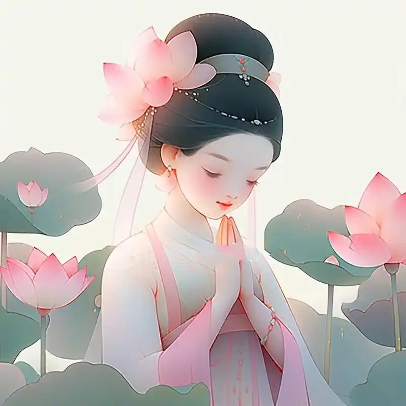 超好看的佛系女生头像 愿一切顺顺利利