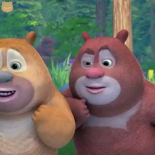 动画头像:可爱熊大熊二头像