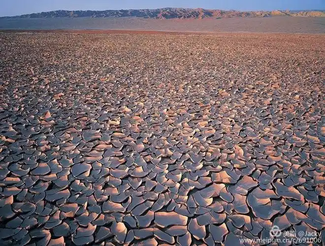 ▼干涸的罗布泊.摄影师@李学亮