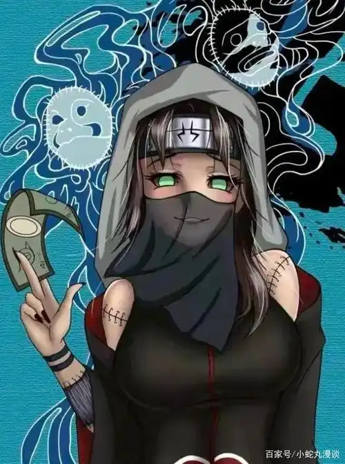 晓组织娘化:角都妩媚,迪达拉像小姐姐,鬼鲛意外地漂亮