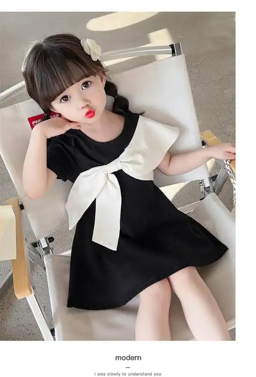 女童公主裙套装洋气时髦儿童2024新款女宝宝春季连衣裙小女孩裙子