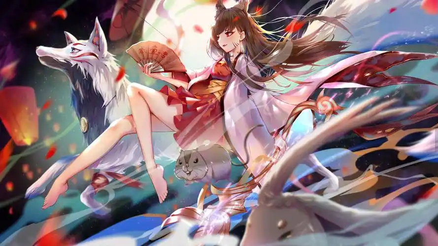 性感唯美动漫美女高清桌面壁纸