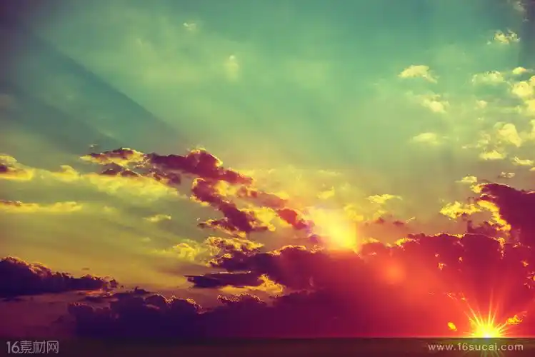 首页 高清图片 高清风景图片关键词:霞光天空背景彩色天空唯美天空