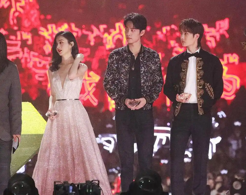 杨幂,迪丽热巴,赵丽颖,肖战,王一博,杨洋,这是什么神仙阵容啊