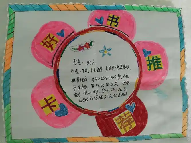 好的图书能激发幼儿的阅读兴趣,家长们也积极配合制作了好书推荐卡!